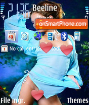 Girl in blue 01
